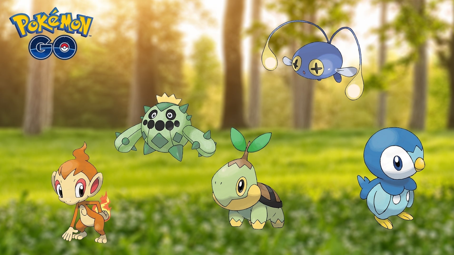 Pokémon Go - Hora do Holofote Novembro 2021 - Cacnea, Chinchou, Turtwig